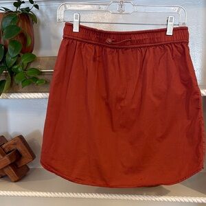 SUNDRY Rust Mini Skirt